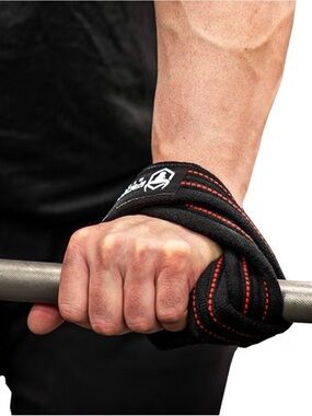 Heavy-Duty Black Lifting Straps 8 figure